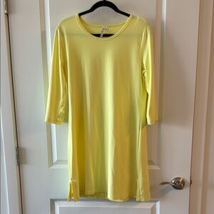 Lulu-B Yellow Relaxed Tunic Dress